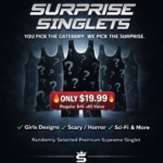 shop surprise singlets, premium singlets at a discounted price.