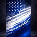 Blue Valor USA singlet close up patriotic fabric detail USA wrestling competition gear